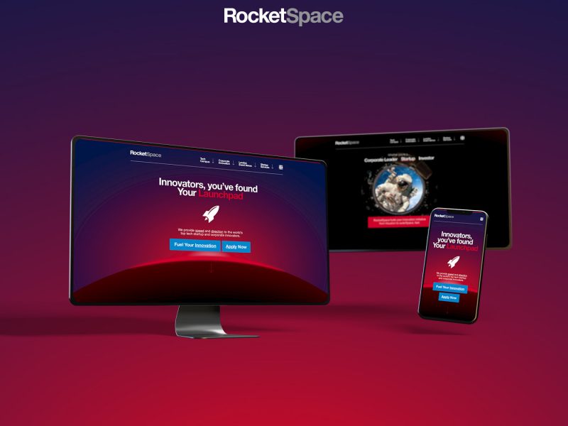 RocketSpace Homepage Design Proposal